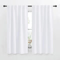 Blackout Curtain Light & Noise Reducing Room Darkening Drapes for Bedroom/Living Room/Kitchen, 2 Pieces