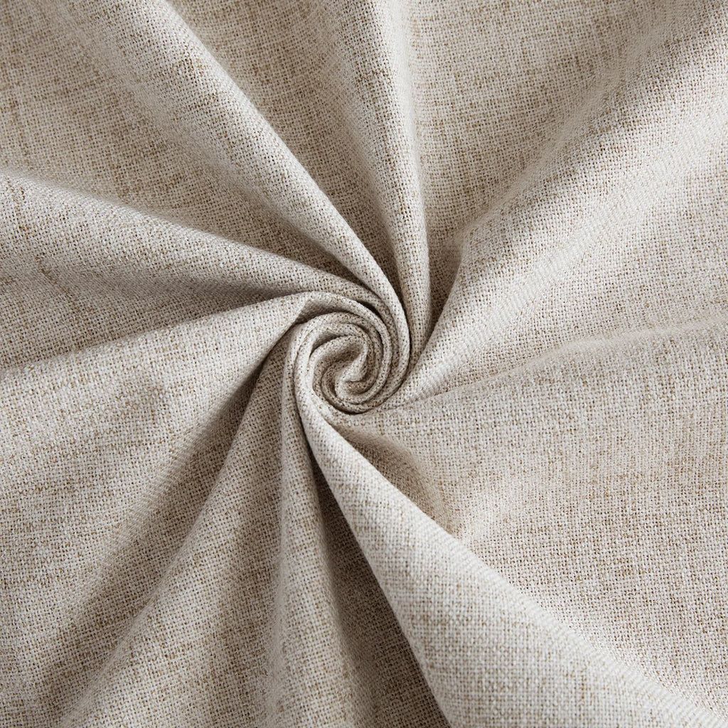NICETOWN 100% Blackout Linen Curtains for Bedroom