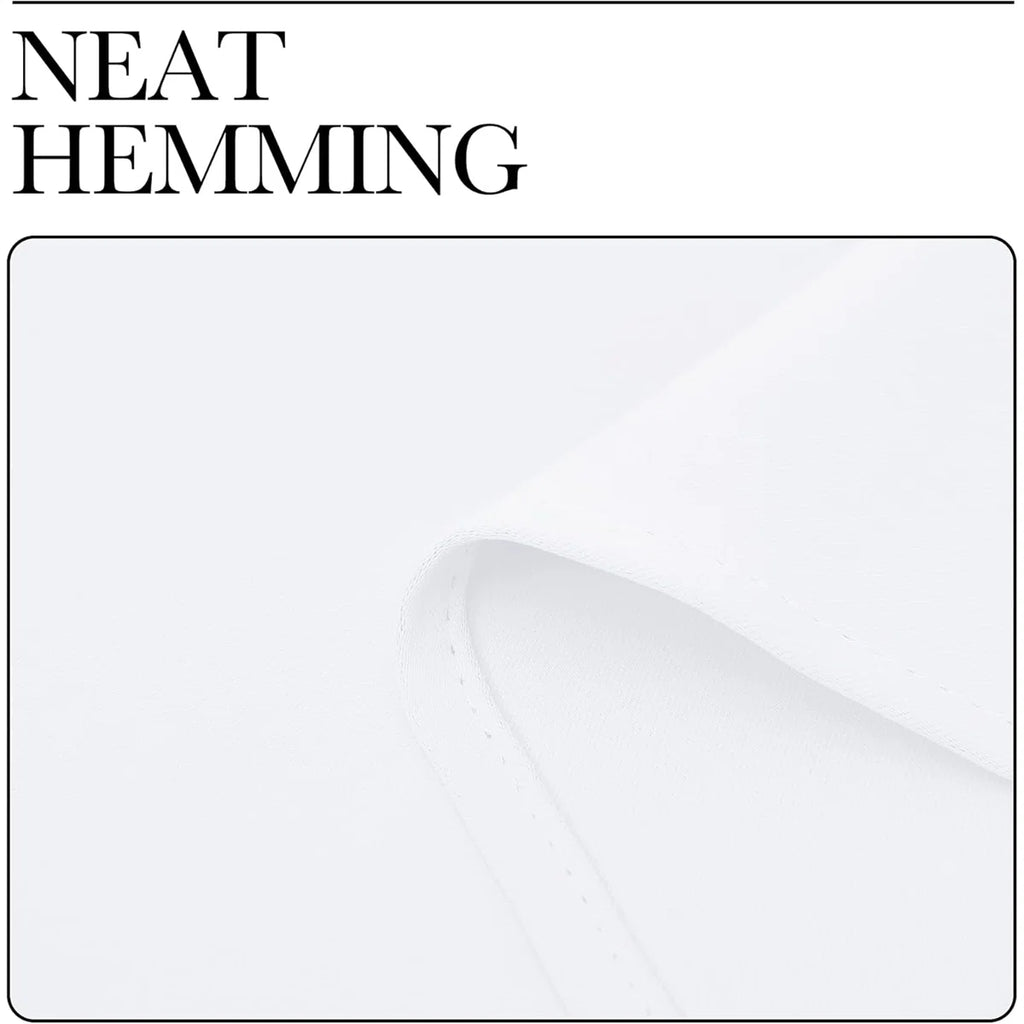 Blackout Curtain Light & Noise Reducing Room Darkening Drapes for Bedroom/Living Room/Kitchen, 2 Pieces