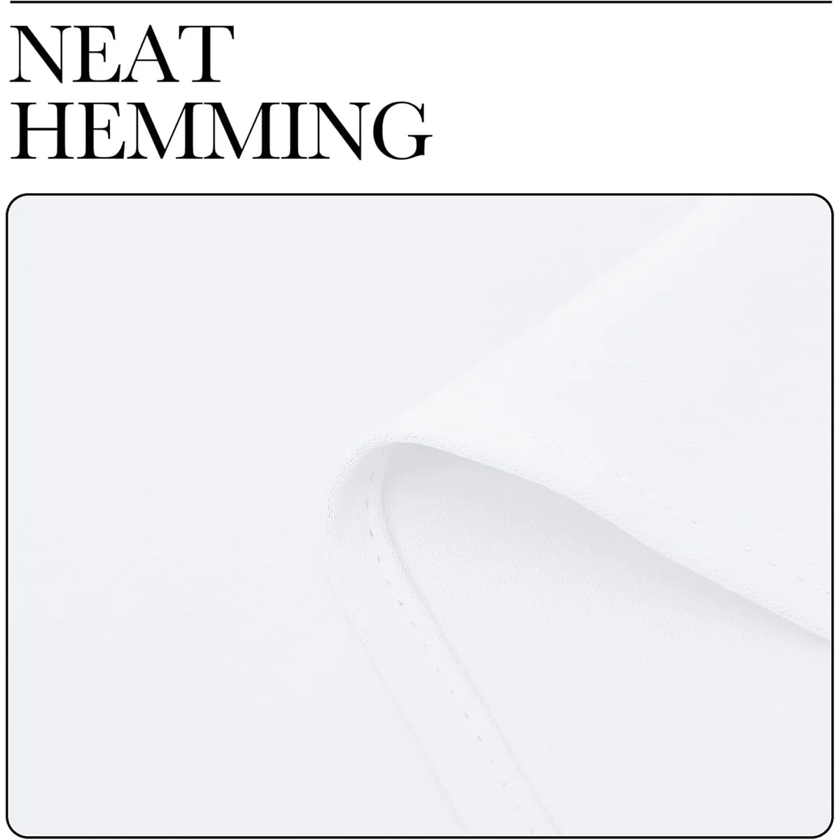 Blackout Curtain Light & Noise Reducing Room Darkening Drapes for Bedroom/Living Room/Kitchen, 2 Pieces